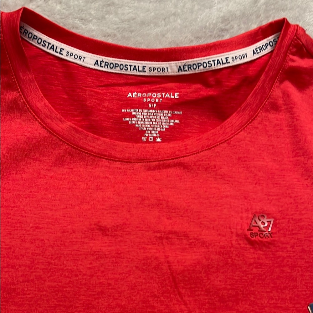 Aeropostale Sport Vibrant Red Tee